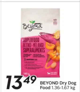 Sobeys Dry dog food offer