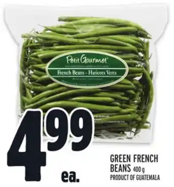 Metro Green french beans offer