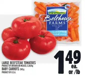 Metro Large beefsteak tomatoes offer