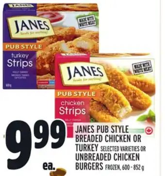 Metro Janes pub style breaded chicken or turkey offer