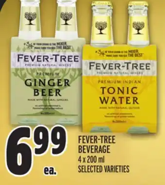 Metro Fever-tree beverage offer