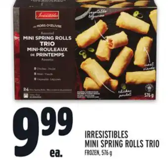 Metro Irresistibles mini spring rolls trio offer