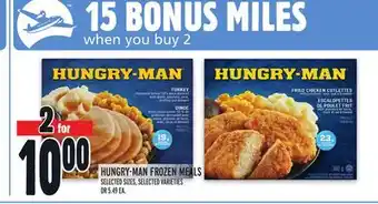Metro Hungry-man frozen meals offer