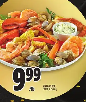Metro Seafood boil offer