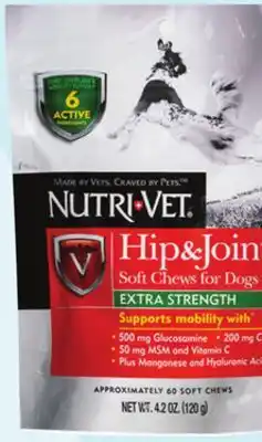Nutri-vet hip & joint soft chews for dogs