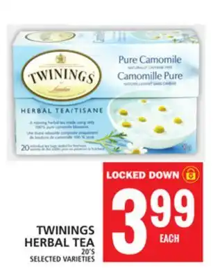 Food Basics Twinings herbal tea offer