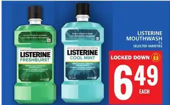 Food Basics Listerine mouthwash offer