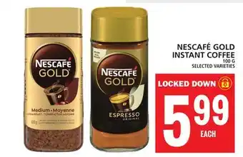 Food Basics Nescafé gold instant coffee offer