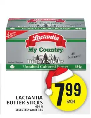 Food Basics Lactantia butter sticks offer