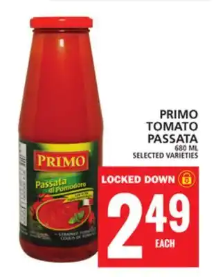 Food Basics Primo tomato passata offer