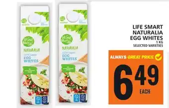 Food Basics Life smart naturalia egg whites offer