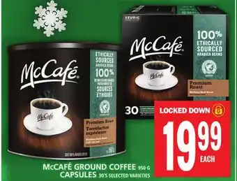 Food Basics Mccafé ground coffee or capsules offer