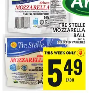 Food Basics Tre stelle mozzarella ball offer