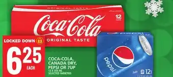 Food Basics Coca-cola, canada dry, pepsi or 7up offer