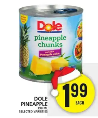 Food Basics Dole pineapple offer