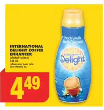 No Frills International delight coffee enhancer, 946 ml offer
