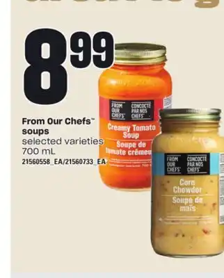 Loblaws From our chefs soups, 700 ml offer