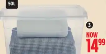 Canadian Tire Clarity storage container offer