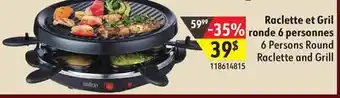 Sushi Shop 6 persons round raclette and grill offer