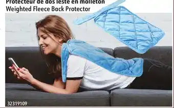 Sushi Shop Weighted fleece back protector offer