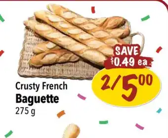 Farm Boy Crusty french baguette offer