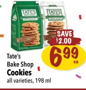 Farm Boy Tate's bake shop cookies offer