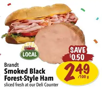 Farm Boy Brandt smoked black forest-style ham offer