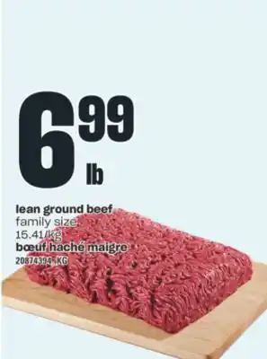 Valu-mart Bœuf haché maigre offer