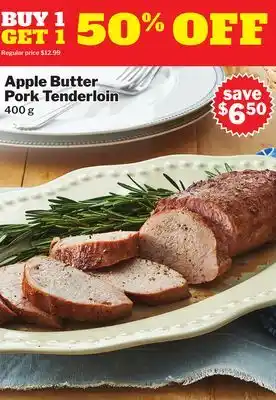 M & M Food Market Apple butter pork tenderloin offer