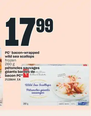 Valu-mart Pétoncles sauvages géants bardés de bacon pc, 260 g offer