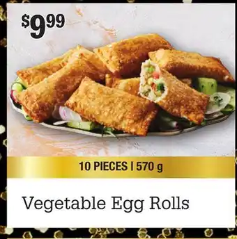 M & M Food Market Vegetable egg rolls offer