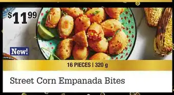 M & M Food Market Street corn empanada bites offer