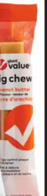 Giant Tiger Giant value big chew dog treat offer