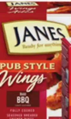 Giant Tiger Janes frozen chicken wings offer