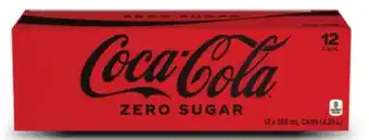 Giant Tiger Coca-cola beverages offer