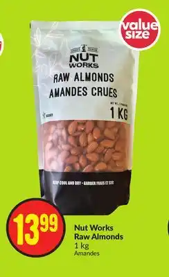 FreshCo Nut works raw almonds 1 kg offer
