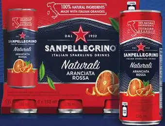 Giant Tiger Sanpellegrino italian sparkling drink offer