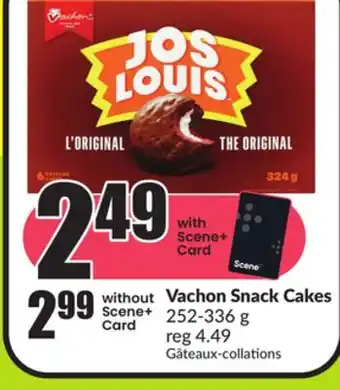 FreshCo Vachon snack cakes 252-336 g offer