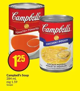 FreshCo Campbell's soup 284 ml offer