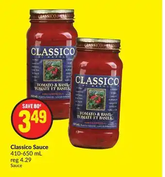 FreshCo Classico sauce 410-650 ml offer