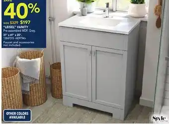 RONA Leisel vanity 31 x 41 x 20 offer