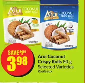 FreshCo Aroi coconut crispy rolls 80 g selected varieties offer