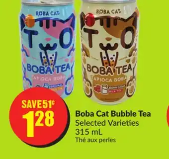 FreshCo Boba cat bubble tea selected varieties 315 ml offer