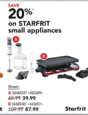 RONA Starfrit small appliances offer