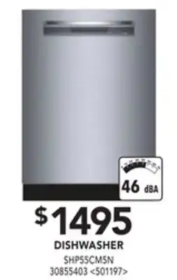 RONA Bosch dishwasher offer