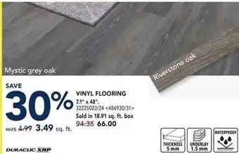 RONA Vinyl flooring 7.1 x 48 offer