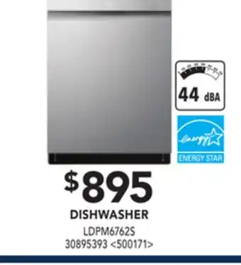 RONA Lg dishwasher offer