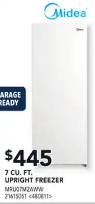 RONA Midea 7 cu ft. upright freezer offer