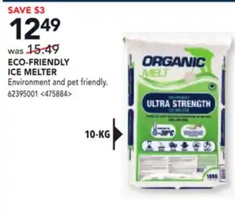 RONA Eco-friendly ice melter offer