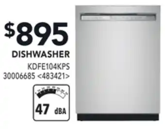 RONA Kitchenaid dishwasher offer